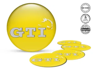 VW Ruota Badges Stile Adesivi Epossidici Top